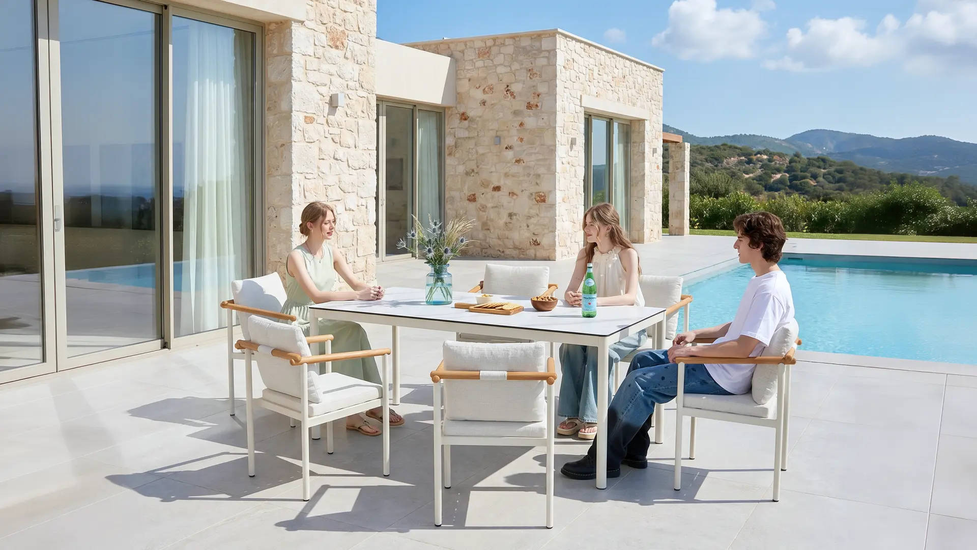 outdoor dning table and chairs for restaurant_Flows (1)
